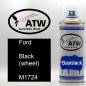 Preview: Ford, Black (wheel), M1724: 400ml Sprühdose, von ATW Autoteile West.